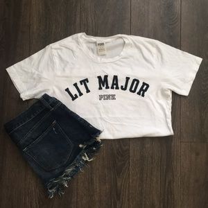 PINK Lit Major Shirt